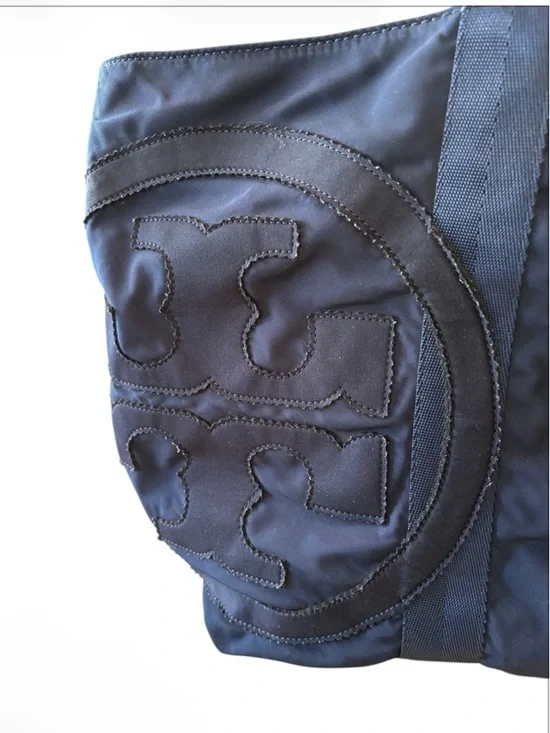 Tory Burch Tote Navy Blue - Picture 2 of 9